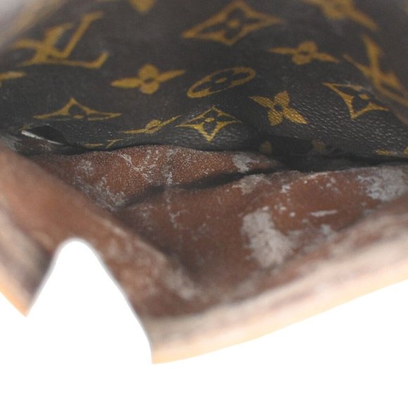 LOUIS VUITTON Danube Shoulder Bag Monogram Leather Brown France M45266 - Picture 15 of 16